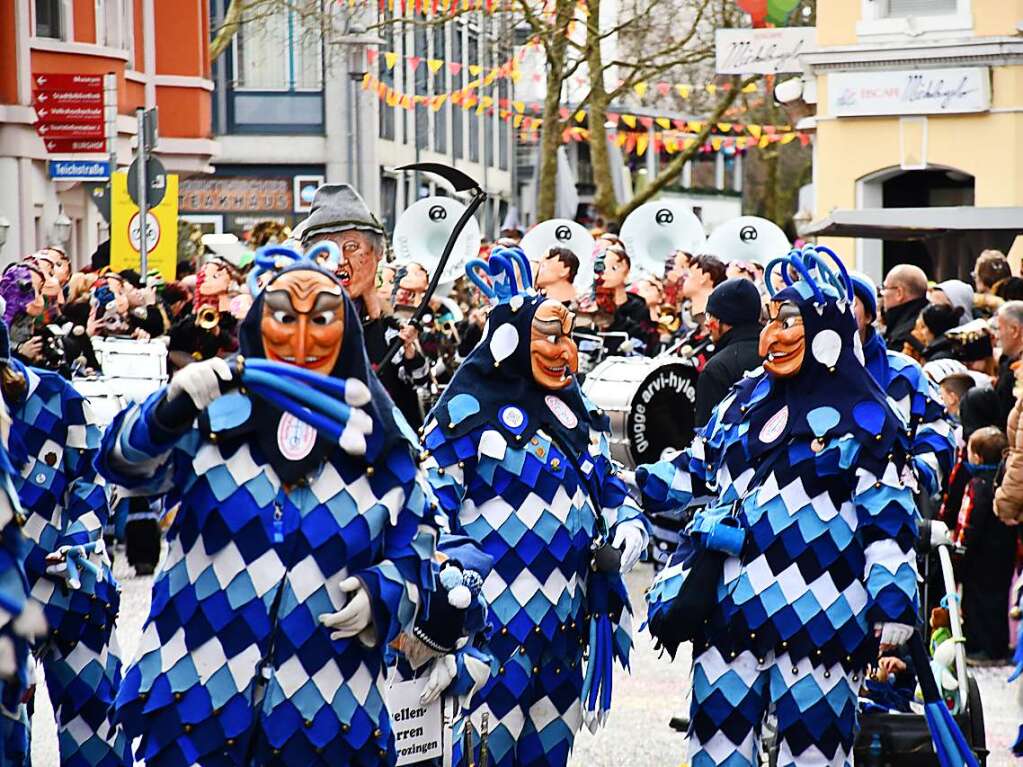 Ein buntes Kaleidoskop der alemannischen Fasnacht in Lrrach