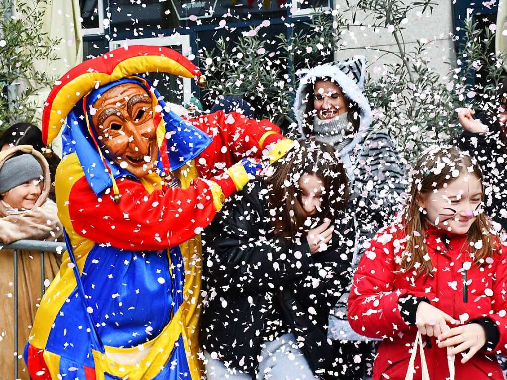 Ein buntes Kaleidoskop der alemannischen Fasnacht in Lrrach