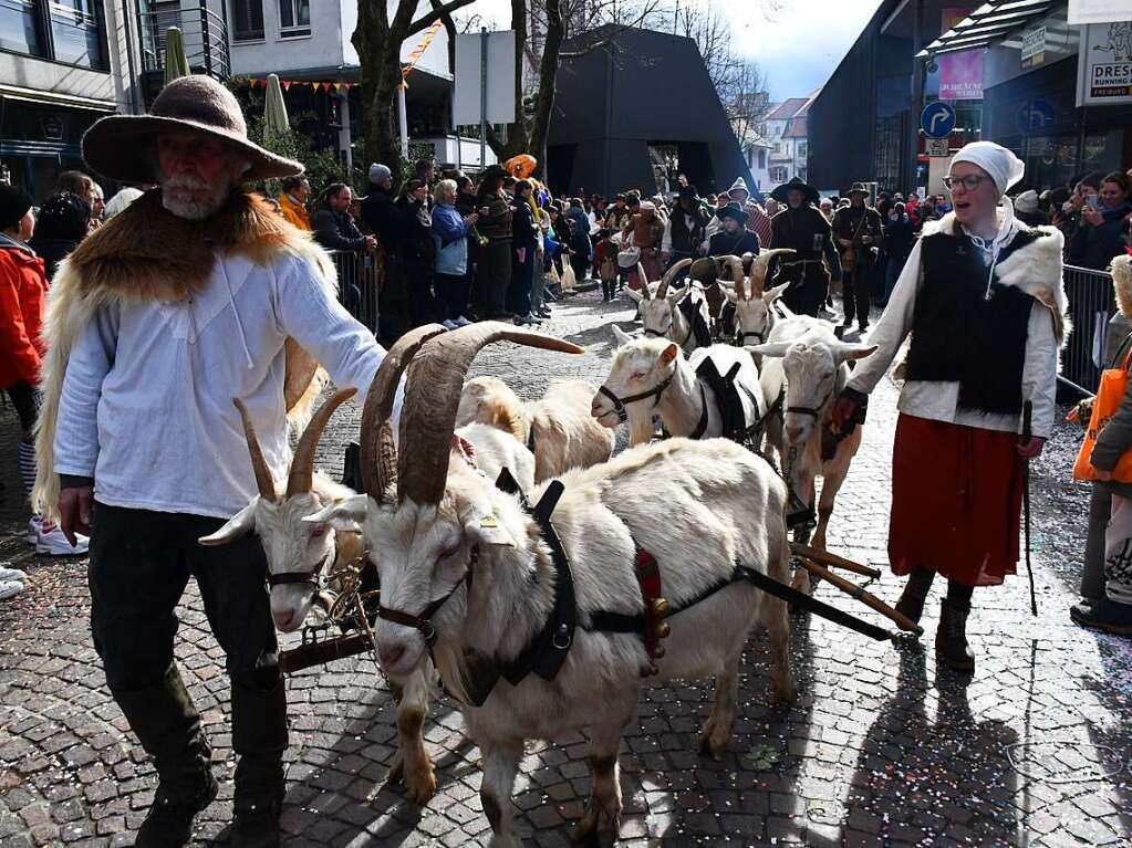 Ein buntes Kaleidoskop der alemannischen Fasnacht in Lrrach