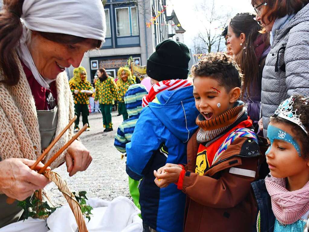 Ein buntes Kaleidoskop der alemannischen Fasnacht in Lrrach