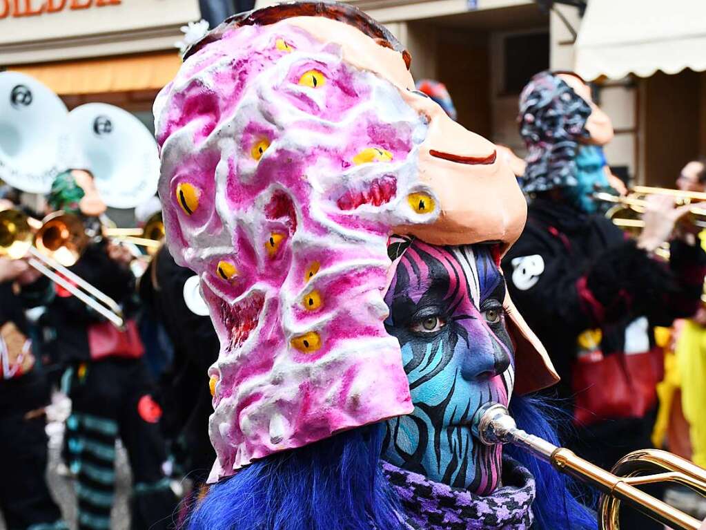 Ein buntes Kaleidoskop der alemannischen Fasnacht in Lrrach