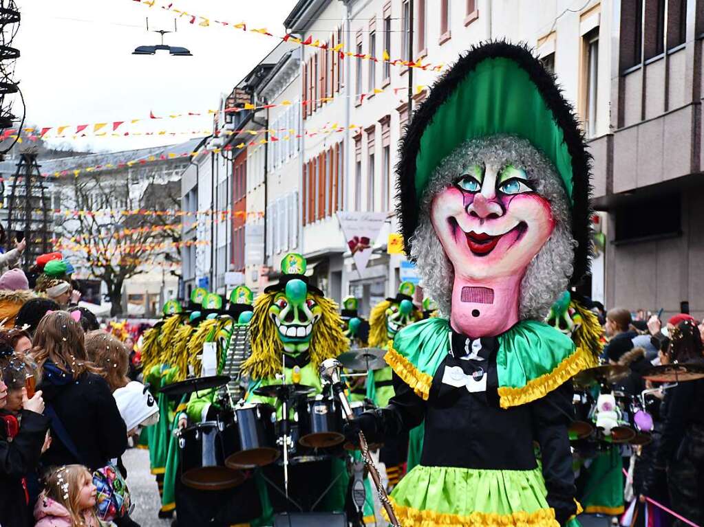 Ein buntes Kaleidoskop der alemannischen Fasnacht in Lrrach