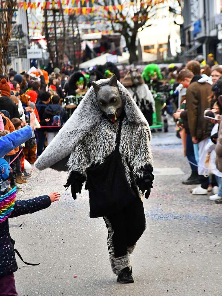 Ein buntes Kaleidoskop der alemannischen Fasnacht in Lrrach