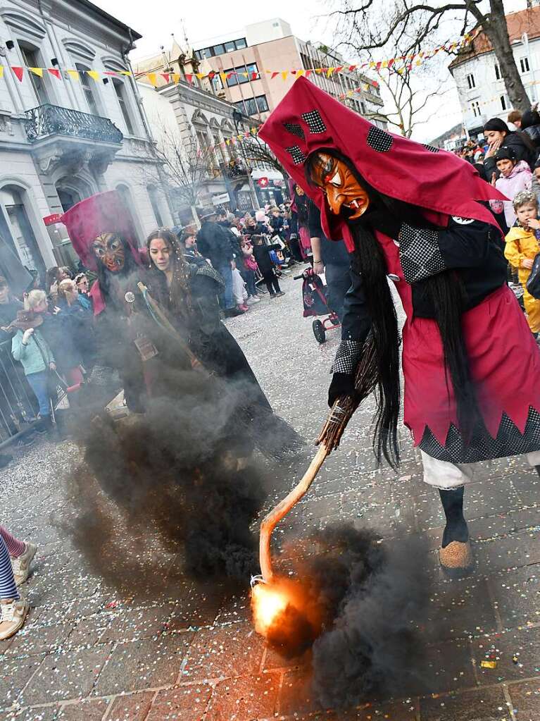 Ein buntes Kaleidoskop der alemannischen Fasnacht in Lrrach