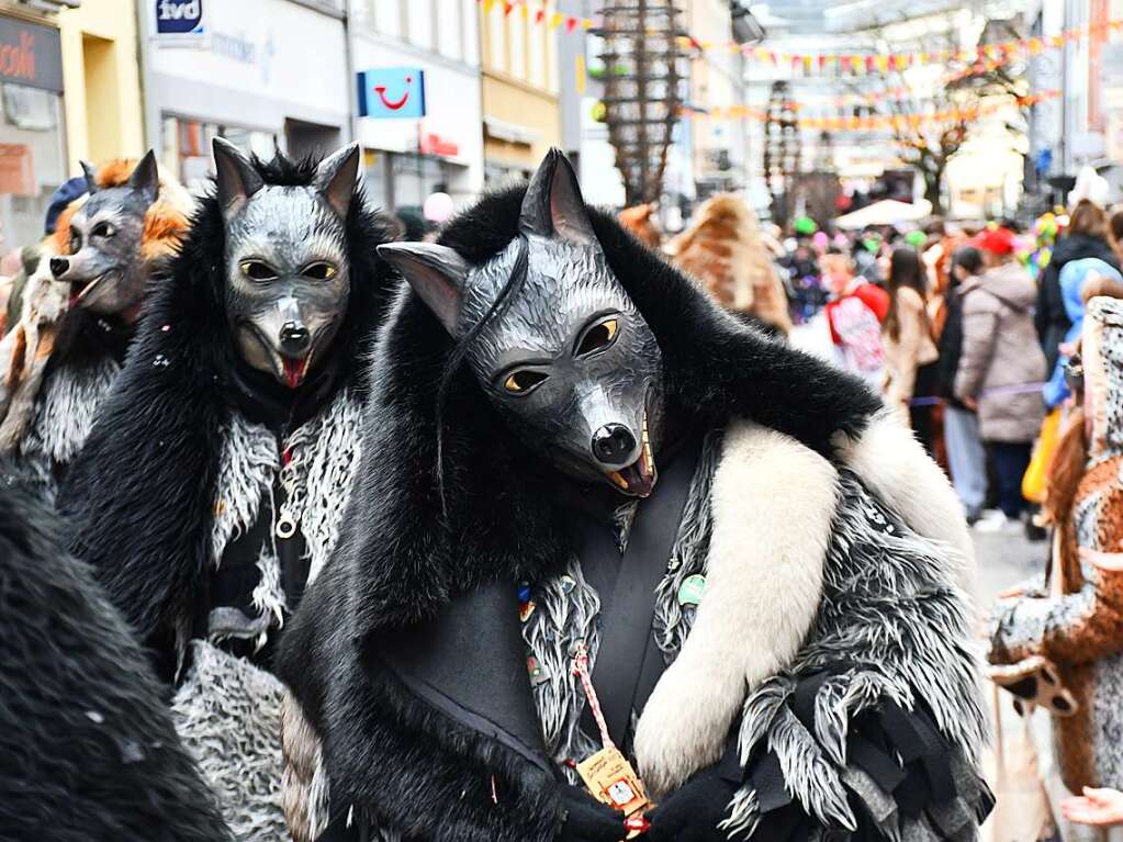 Ein buntes Kaleidoskop der alemannischen Fasnacht in Lrrach