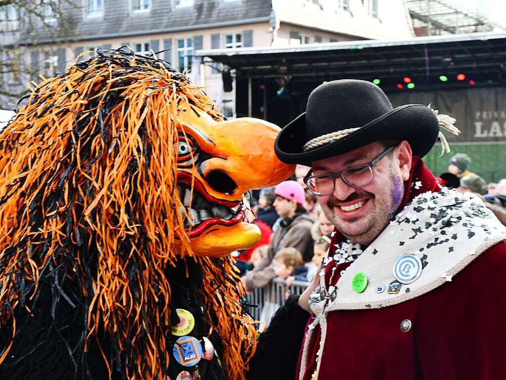 Ein buntes Kaleidoskop der alemannischen Fasnacht in Lrrach