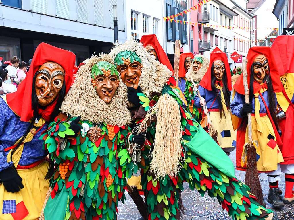 Ein buntes Kaleidoskop der alemannischen Fasnacht in Lrrach