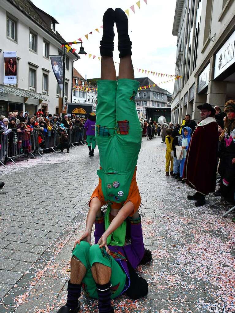 Ein buntes Kaleidoskop der alemannischen Fasnacht in Lrrach