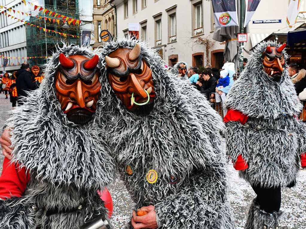 Ein buntes Kaleidoskop der alemannischen Fasnacht in Lrrach