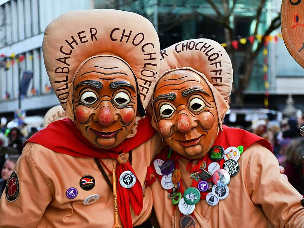 Ein buntes Kaleidoskop der alemannischen Fasnacht in Lrrach