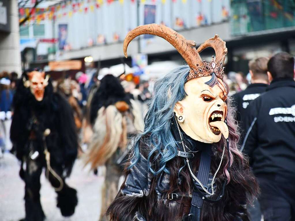 Ein buntes Kaleidoskop der alemannischen Fasnacht in Lrrach