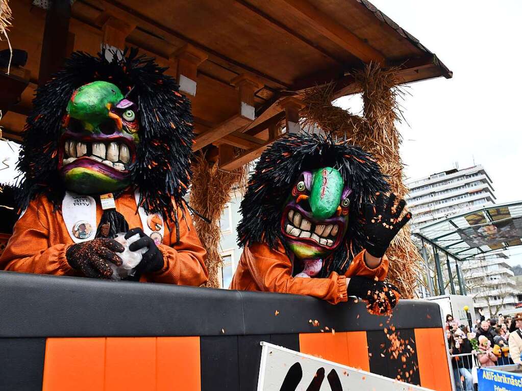 Ein buntes Kaleidoskop der alemannischen Fasnacht in Lrrach