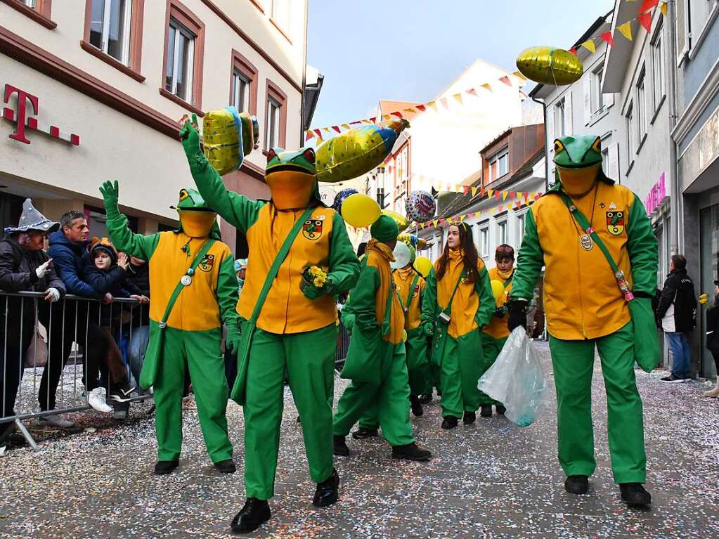 Ein buntes Kaleidoskop der alemannischen Fasnacht in Lrrach