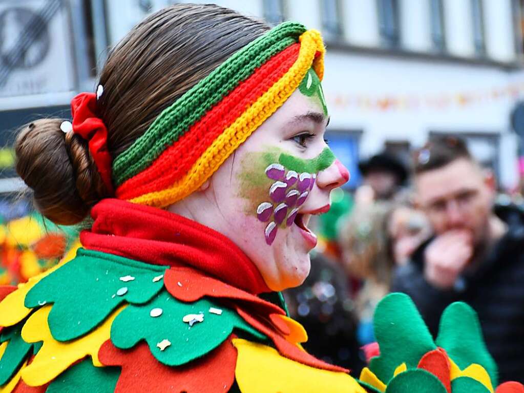 Ein buntes Kaleidoskop der alemannischen Fasnacht in Lrrach