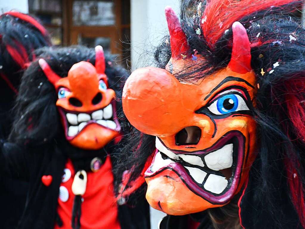 Ein buntes Kaleidoskop der alemannischen Fasnacht in Lrrach