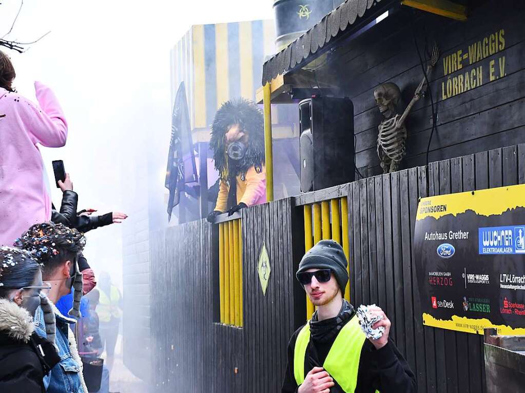 Ein buntes Kaleidoskop der alemannischen Fasnacht in Lrrach