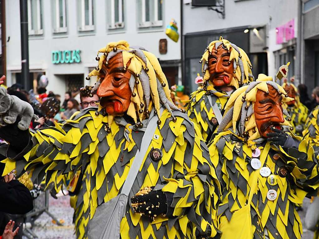 Ein buntes Kaleidoskop der alemannischen Fasnacht in Lrrach