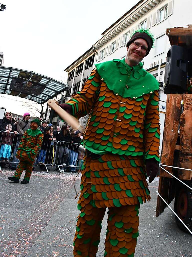 Ein buntes Kaleidoskop der alemannischen Fasnacht in Lrrach