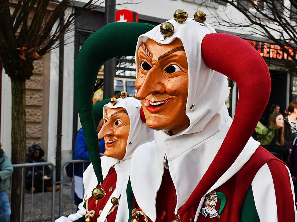 Ein buntes Kaleidoskop der alemannischen Fasnacht in Lrrach