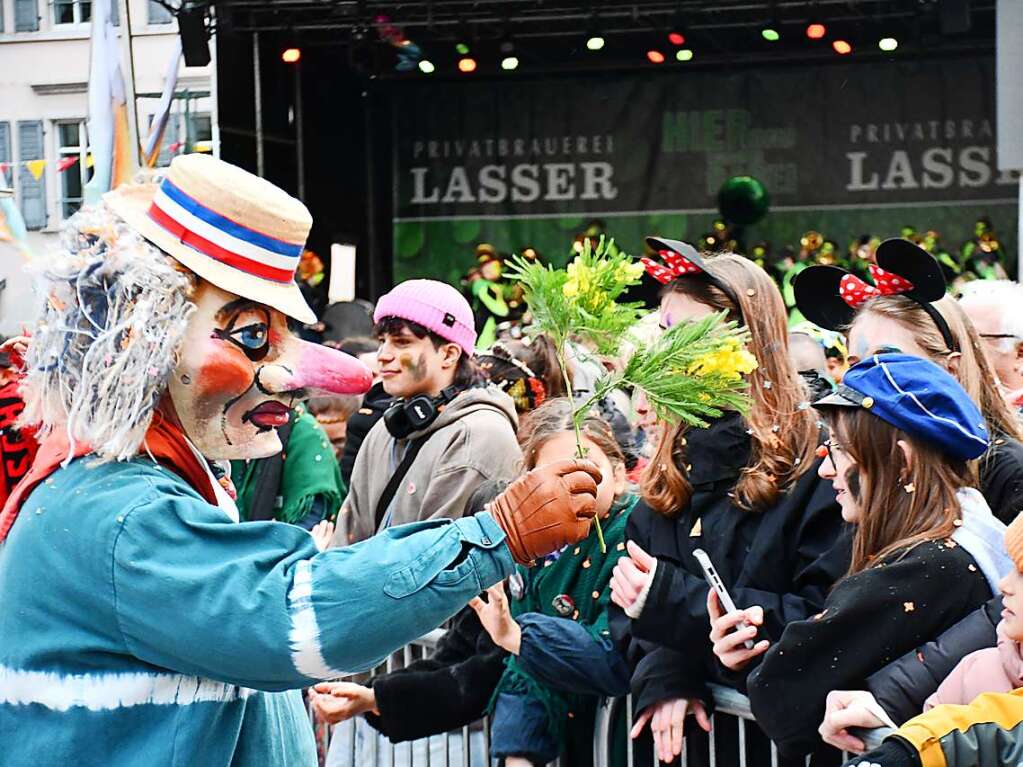 Ein buntes Kaleidoskop der alemannischen Fasnacht in Lrrach