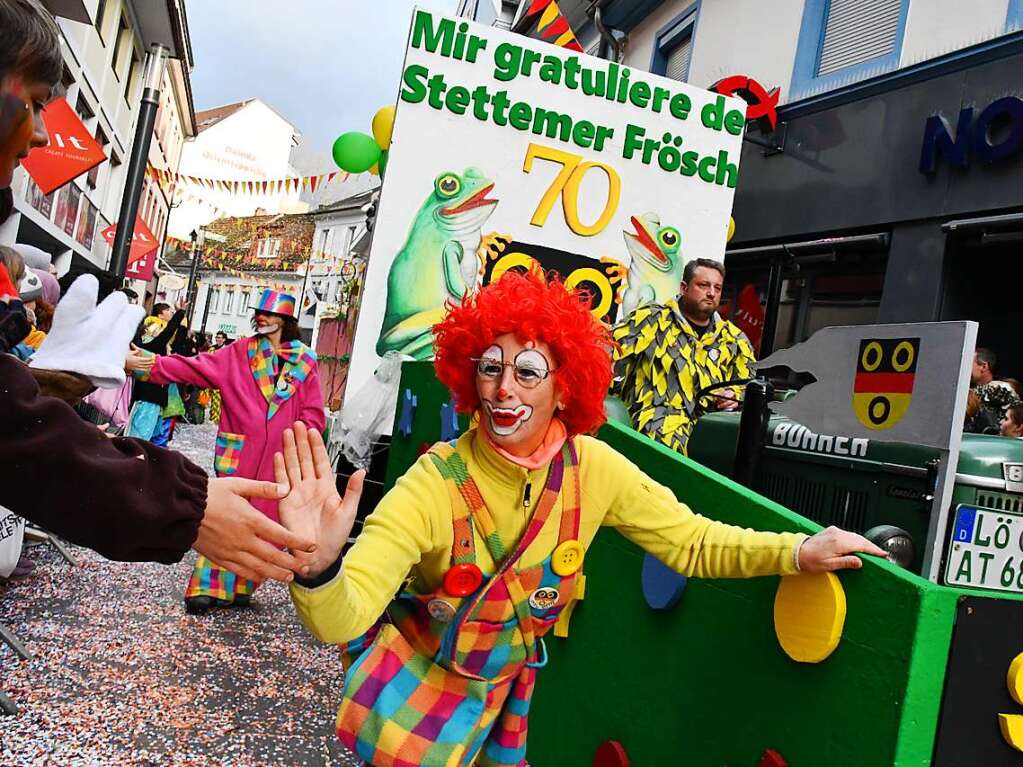 Ein buntes Kaleidoskop der alemannischen Fasnacht in Lrrach