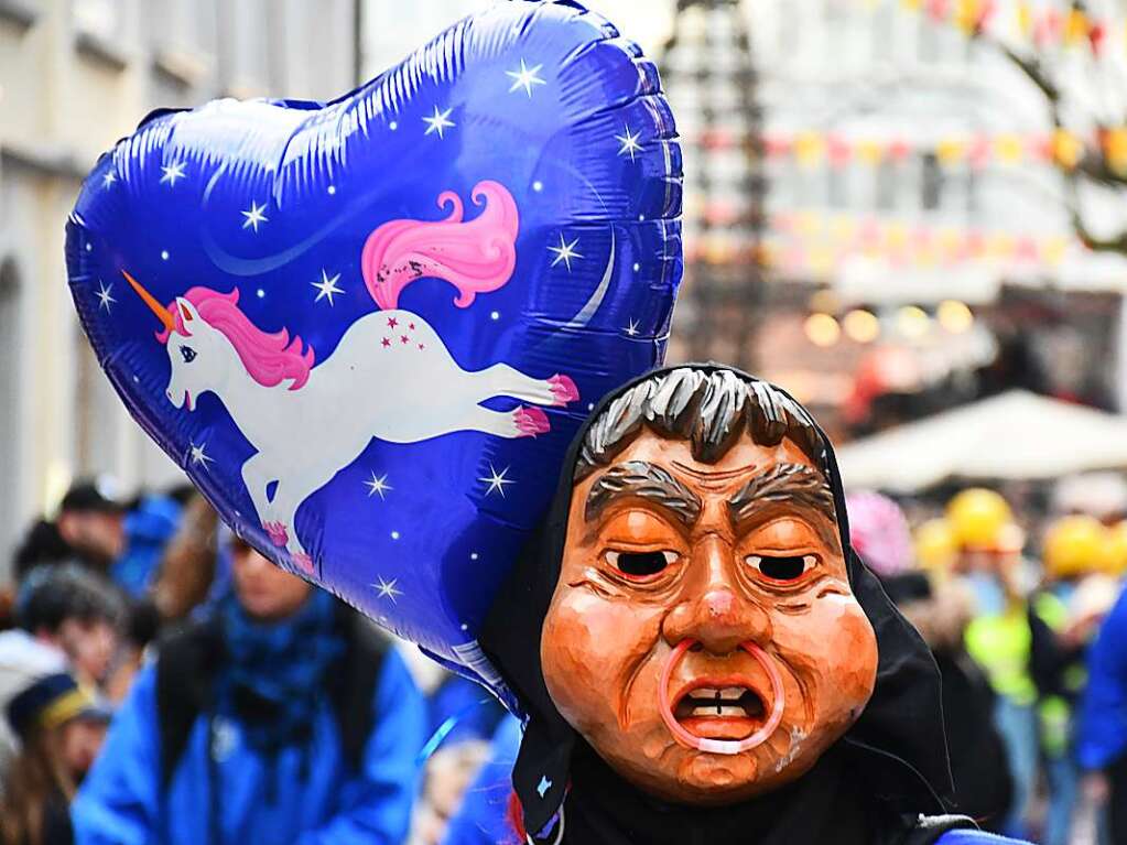 Ein buntes Kaleidoskop der alemannischen Fasnacht in Lrrach