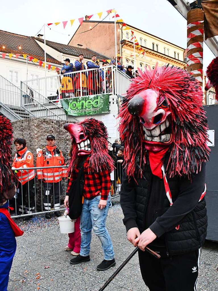 Ein buntes Kaleidoskop der alemannischen Fasnacht in Lrrach