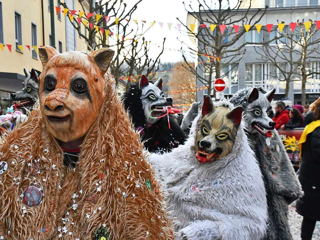 Ein buntes Kaleidoskop der alemannischen Fasnacht in Lrrach