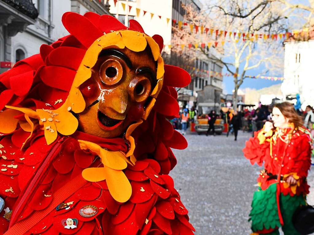 Ein buntes Kaleidoskop der alemannischen Fasnacht in Lrrach