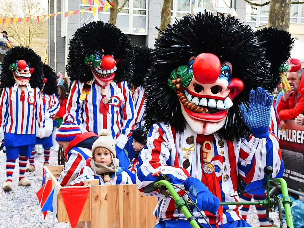 Ein buntes Kaleidoskop der alemannischen Fasnacht in Lrrach