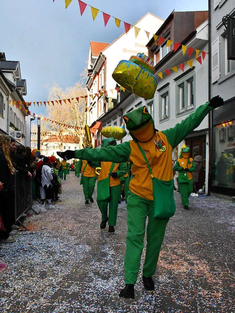 Ein buntes Kaleidoskop der alemannischen Fasnacht in Lrrach