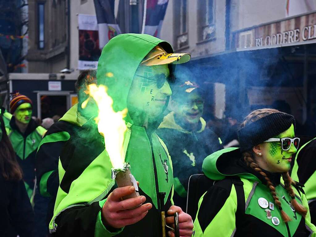 Ein buntes Kaleidoskop der alemannischen Fasnacht in Lrrach