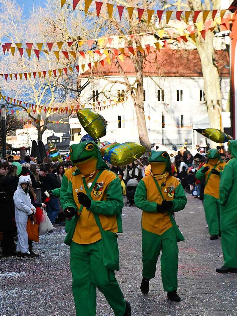 Ein buntes Kaleidoskop der alemannischen Fasnacht in Lrrach