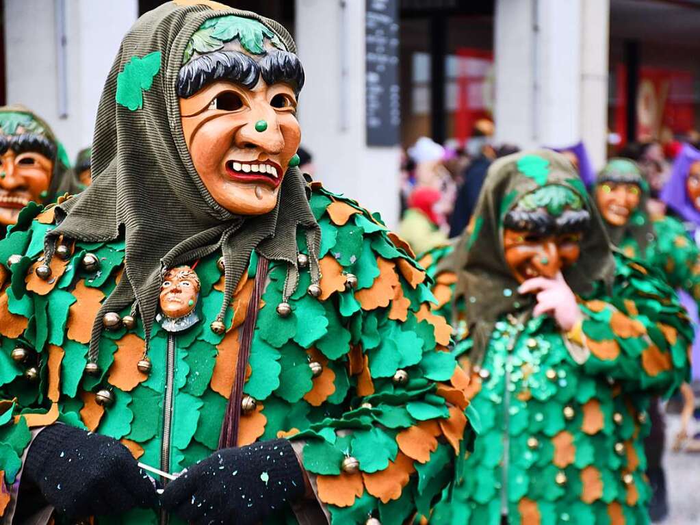 Ein buntes Kaleidoskop der alemannischen Fasnacht in Lrrach