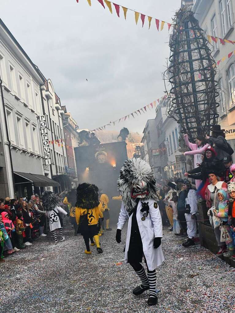 Ein buntes Kaleidoskop der alemannischen Fasnacht in Lrrach