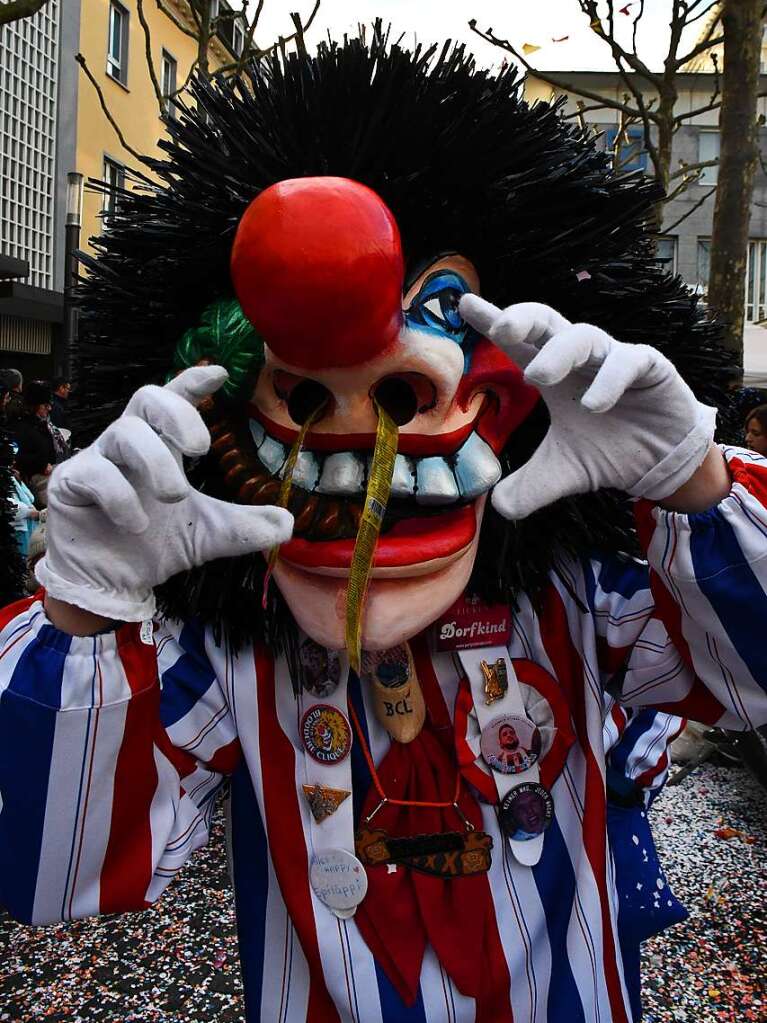 Ein buntes Kaleidoskop der alemannischen Fasnacht in Lrrach