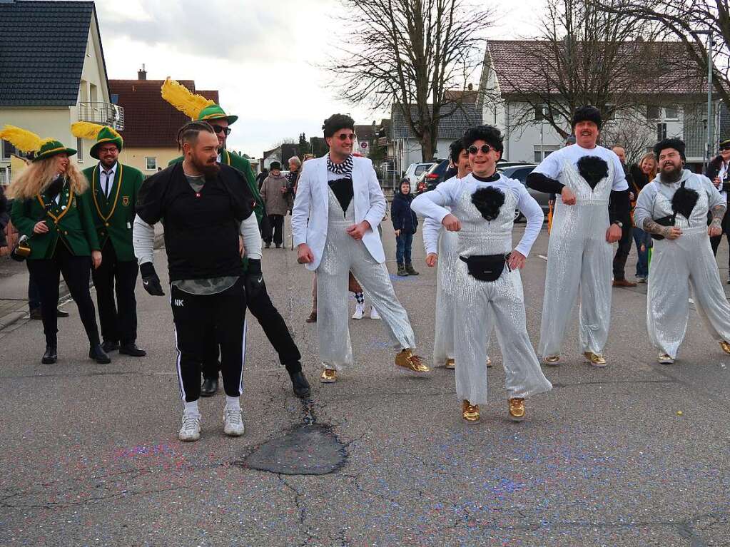 Das Eberballett im Freddie Mercury Style in Gndlingen