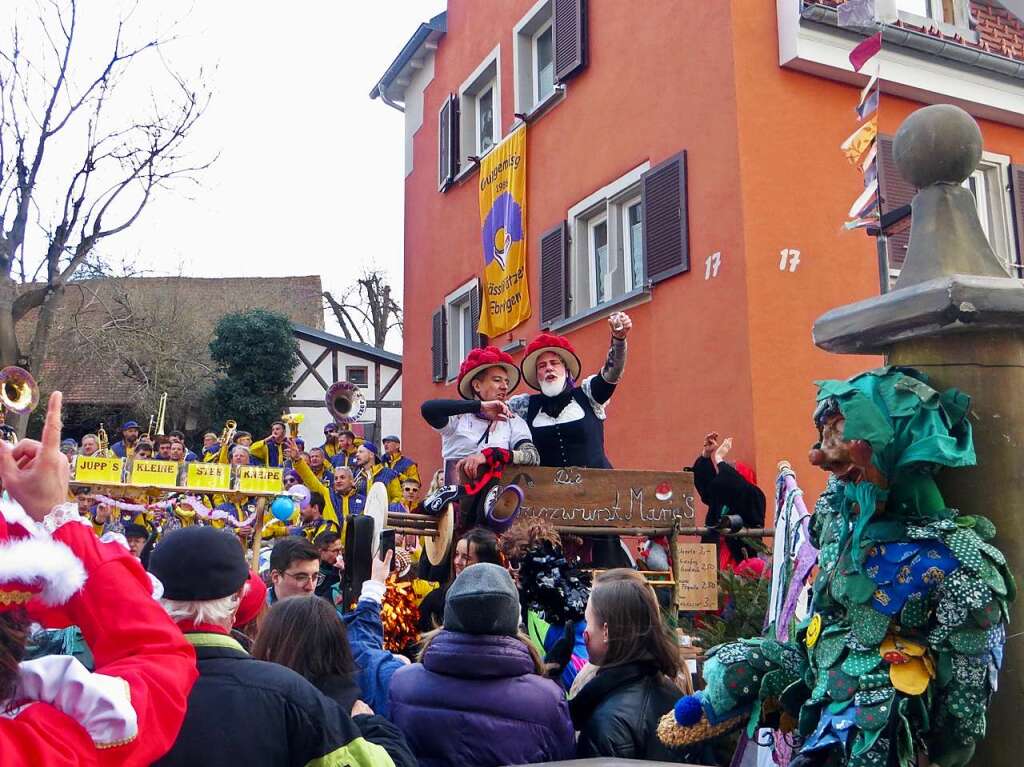 Am Fasnachtssonntag ist Ebringen in Narrenhand.