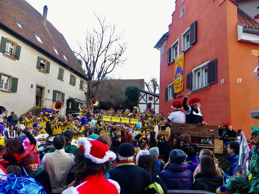 Am Fasnachtssonntag ist Ebringen in Narrenhand.