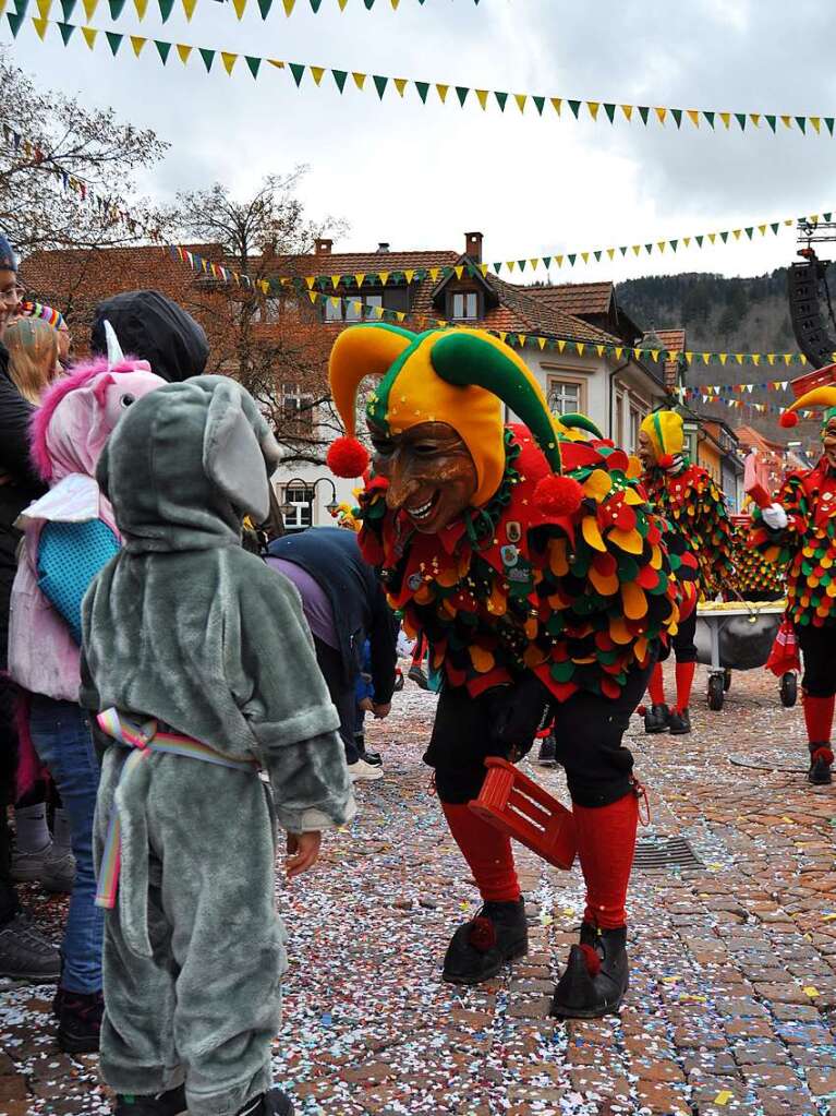 Eindrcke vom Rosenmontagsumzug durch Todtnau.