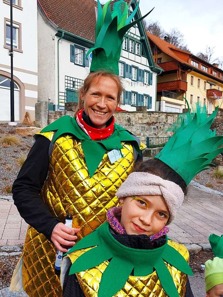 Auch Ananas waren zu sehen.