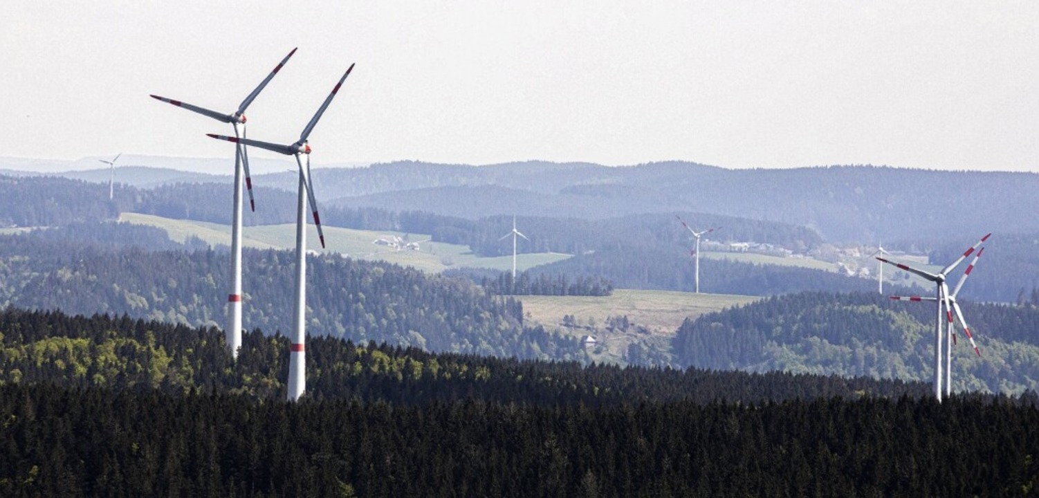 Neue Windräder braucht das Land, wenn ...er wurden vom Kandel aus fotografiert.  | Foto: Philipp von Ditfurth