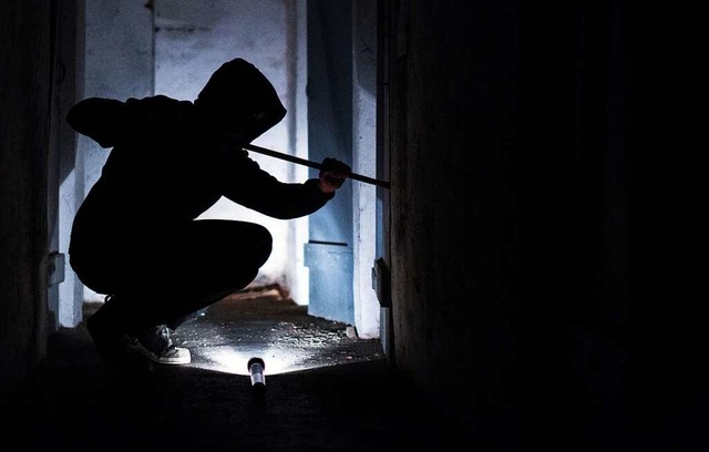 Einbrecher sind in Oppenau in einer Ga...einer krperlichen Auseinandersetzung.  | Foto: Silas Stein (dpa)