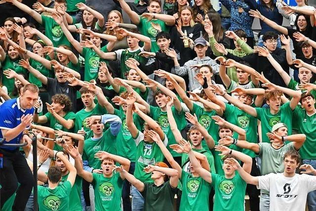 Dschungelbande: Warum die Fans der Freiburger Erstliga-Volleyballer einzigartig sind