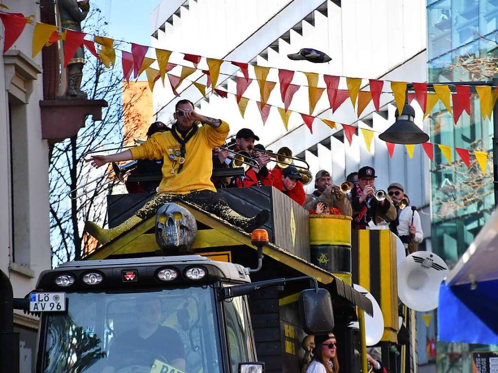 Impressionen vom Finale der Lrracher Fasnacht