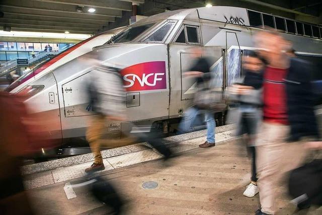 Bahnstreik in Frankreich mit Folgen fr Verkehr nach Deutschland droht