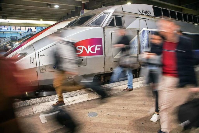 Ein TGV der SNCF  | Foto: Michel Euler (dpa)