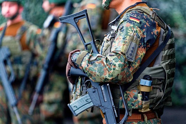 73 Milliarden Euro wird die Bundeswehr in diesem Jahr ausgeben.   | Foto: Henning Kaiser (dpa)