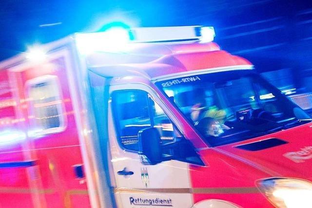 Fahrt in den Gegenverkehr: zwei Mnner in Ihringen verletzt