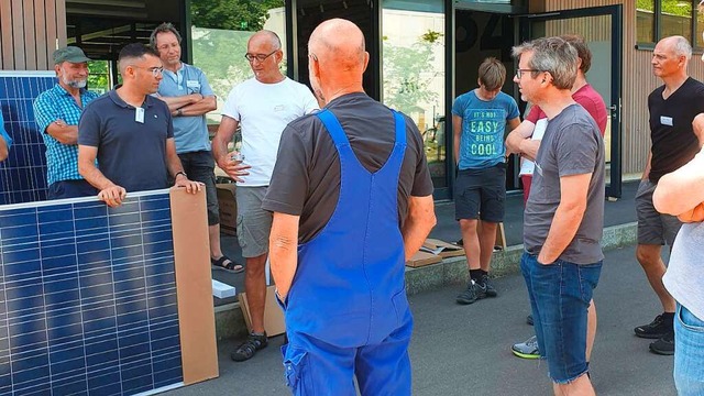 Tipps und Tricks zum Bau einer Balkons...em Schau-Workshop auf der Messe Getec.  | Foto: Solar Promotion GmbH